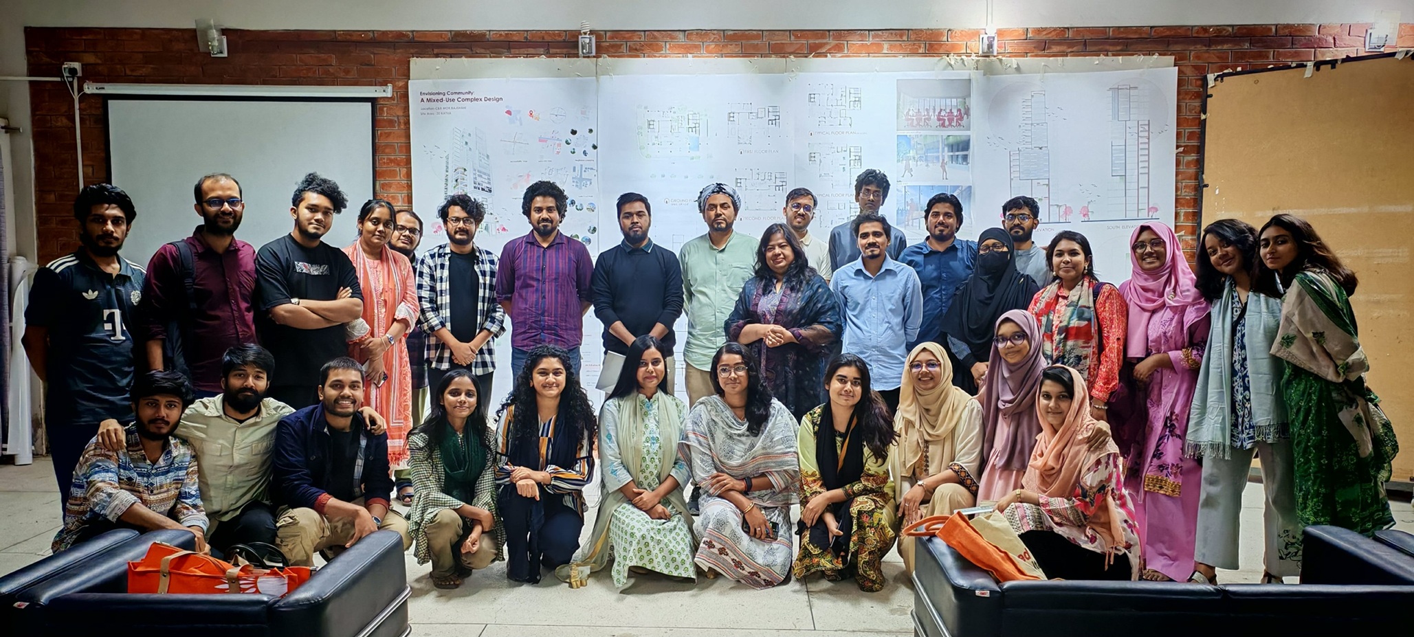 Ar. Sadequl Bashar and Ar. Sabrina Aftab visits DoA, RUET