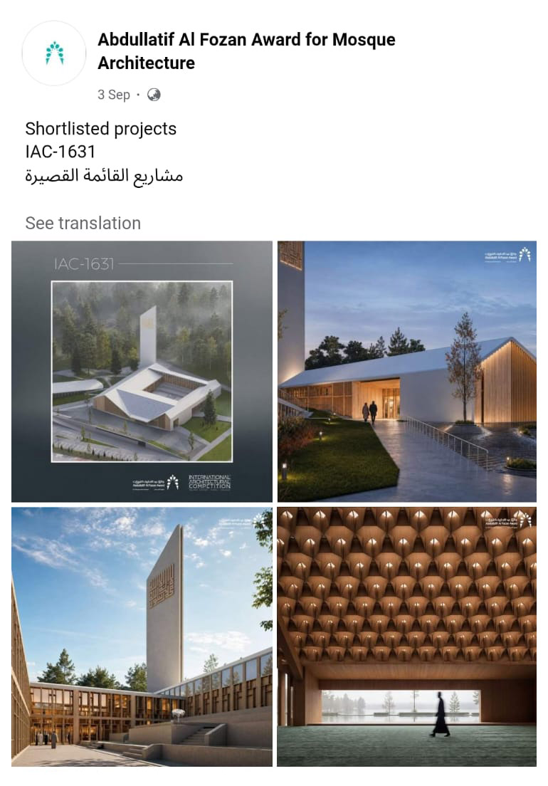 Team Age & Edge Shortlisted Among the Top 26 Teams Worldwide in the Turku Islamic Center Competition